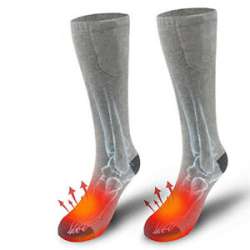 SNOW DEER Upgraded Heated Socks,Electric Rechargeable ...