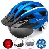 VICTGOAL Bike Helmet (Metal Blue)
