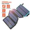 25000mAh Solar Charger - Blue 25000mAh Solar Charger - Blue