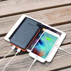 25000mAh Solar Charger Portable Power Bank With Dual 2.1A ...