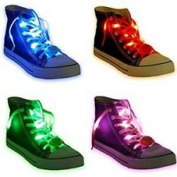 6 Pair LED Shoelaces - High Visibility Soft Nylon Light Up With 3 Modes In For " | eBay