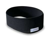 AcousticSheep SleepPhones | Pitch Black - Breeze Fabric (Size M)