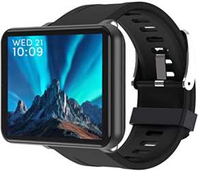 Lumumi Men Women 4G Smartwatch, 2.86 inch 3GB+32GB LCD