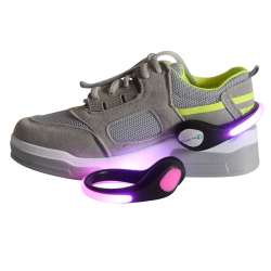 Colorful LED Flash Shoe Clip Lights - J&Y Distribution