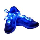 Flammi LED Nylon Light Up Shoelaces - BLUE