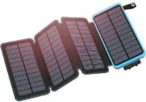 Hiluckey Solar Charger 25000Mah Portable Solar Power Bank ...