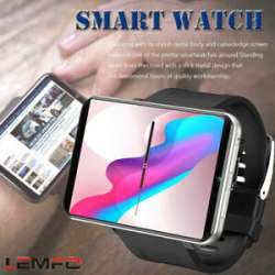 LEMFO LEM T 4G 2.86 Inch Screen Smart Watch Android 7.1 ...