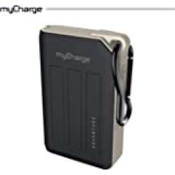 myCharge Hub 6000 mAh Power Bank, RFAM-0229 Silver