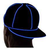 NEON NIGHTLIFE Light Up Snapback Hat - BLUE