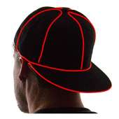 NEON NIGHTLIFE Light Up Snapback Hat - RED