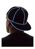 NEON NIGHTLIFE Light Up Snapback Hat - WHITE