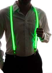 Neon Nightlife Men's Light Up LED Suspenders, One Size ...