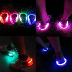 Novelty LED Luminous Shoe Clip Light Safety Warning LED ...