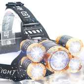 Soft Digits Headlamp, 5 LED Headlight
