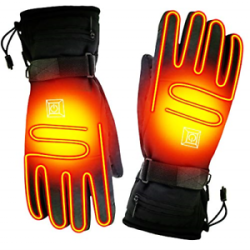 SPRING Rechargeable Electric Heated Gloves,Touchscreen ...