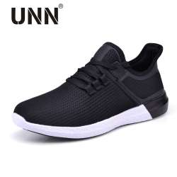 UNN Unisex Running Shoes Men New Style Breathable Mesh ...