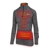 Venture Heat Women's Battery Heated Shirt Thermal Underwear (XS, Charcoal)