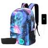 Galaxy Backpack, Anime Luminous Backpack Lightweight Laptop Backpack Fashion School Bags Daypack... Galaxy Backpack, Anime Luminous Backpack Lightweight Laptop Backpack Fashion School Bags Daypack...