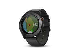 Garmin Approach S60 - Black w/ Leather Band