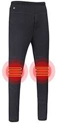 Letsfree USB Heated Pants Women Rechargeable Insulated Pants Men