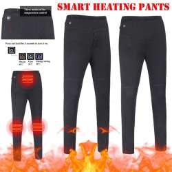 LEX - Electric Heated Warm Pants USB Heating Base Layer ...