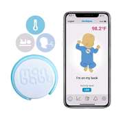 MonBaby Sleep Monitor with Body Temperature: Breathing, Rollover, Body Temperature Monitoring for Babies: Track Baby's Breathing, Sleeping Position and Body Temperature. (New Model)