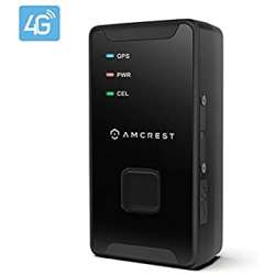 Amcrest 4G LTE GPS Tracker - Portable Mini ...
