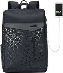 Aoking College 15.6 Laptop USB Backpack Antitheft