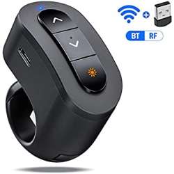 DinoFire Wireless Presenter Finger Ring USB ...