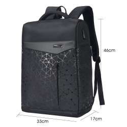 Aoking College 15.6 Laptop USB Backpack Antitheft Waterproof Office Slim Cool Backpack for Men ...