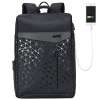 Aoking College 15.6 Laptop USB Backpack - Black Aoking College 15.6 Laptop USB Backpack - Black