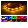 Blazin' Safety LED Dog Collar – USB Rechargeable with Water Resistant Flashing Light – Medium Yellow Blazin' Safety LED Dog Collar – USB Rechargeable with Water Resistant Flashing Light – Medium Yellow