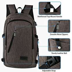 Business Laptop Backpack, Mancro 15 15.6 Inch College ...