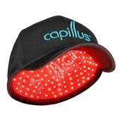 CERTIFIED MFR REWORK - CapillusPlus Mobile Laser Therapy Cap for Hair Regrowth - 6 Minute Flexible-Fitting Model - FDA-Cleared for Medical Treatment of Androgenic Alopecia - Excellent Coverage