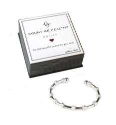 Count Me Healthy Silver Mother Journal Bracelet | Chelsea ...