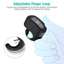 DinoFire Wireless Presenter Finger Ring USB Powerpoint