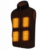 FERNIDA Unisex Heated Vest Lightweight Battery Rechargable Electric Heating Vest Jacket