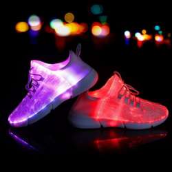Fiber Optic LED Shoes » Petagadget
