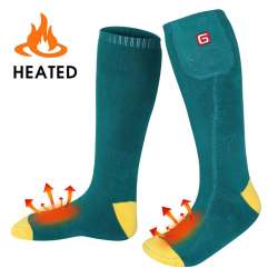 Global Vasion 3.7V Electric Warm Heated Socks for ...
