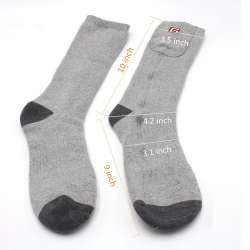 Global Vasion Rechargeable Battery Heated Socks - Heated ...