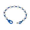 Golf Goddess Stroke/Score Counter Cord Bracelet - Bright Sky Blue with Silver Golf Goddess Stroke/Score Counter Cord Bracelet - Bright Sky Blue with Silver