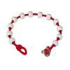 Golf Goddess Stroke/Score Counter Cord Bracelet - Cherry Red with Silver Golf Goddess Stroke/Score Counter Cord Bracelet - Cherry Red with Silver