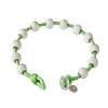 Golf Goddess Stroke/Score Counter Cord Bracelet - Lime Green with Silver Golf Goddess Stroke/Score Counter Cord Bracelet - Lime Green with Silver