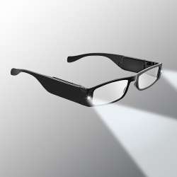 LED Reading Glasses Lightweight - LightSpecs - Panther Vision