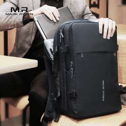 Mark Ryden Man Backpack Fit 17 inch Laptop USB Recharging Multi