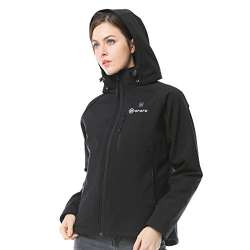 ORORO Women's Slim Fit Heated Jacket with Battery Pack ...