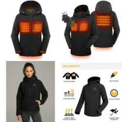 Ororo Women'S Slim Fit Heated Jacket With Battery Pack And ...