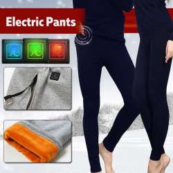 Outdoor Hiking Winter Sport Thermal Pants Electric Heated ...