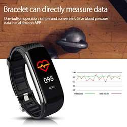 PYBBO Fitness Tracker with Body Temperature Blood Pressure ...