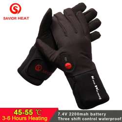 SAVIOR Electric battery Heated Gloves Smart Control 7.4V ...